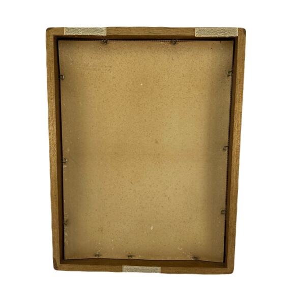 SUNSET DESIGNS “Stained Glass Candles” Christmas Needlepoint Framed Wall Art - Picture 3 of 6